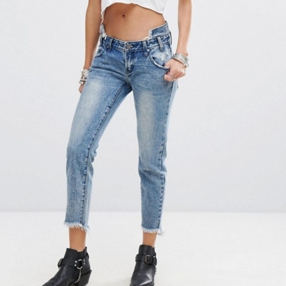One Teaspoon Freebirds Blue Society size 26 NWT - Picture 1 of 8